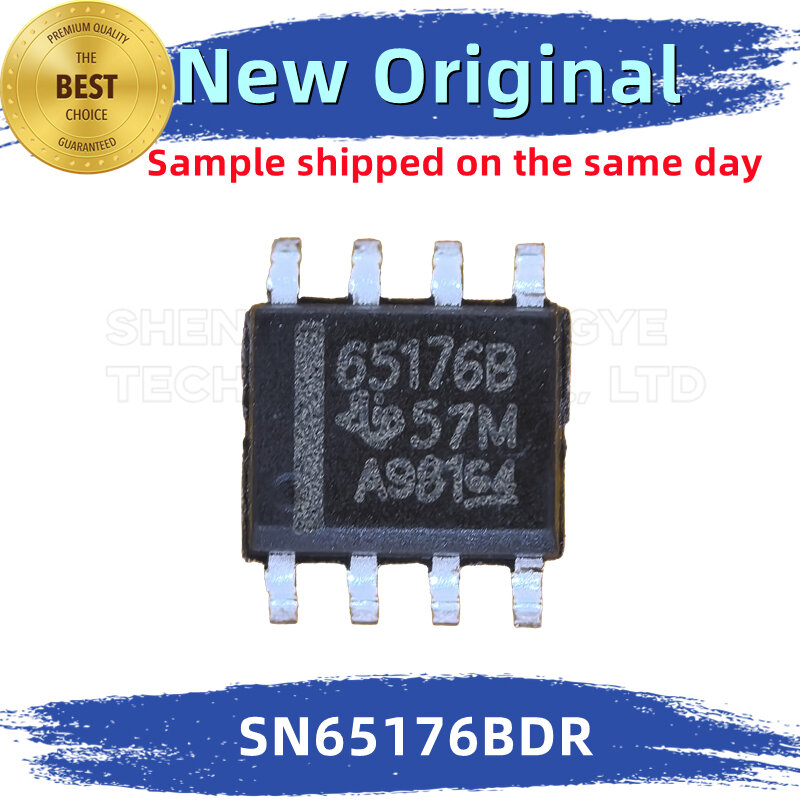 Chip integrado para BOM, SN65176BDRG4, SN65176BDR, Marcação: 65176B, 100% novo e original