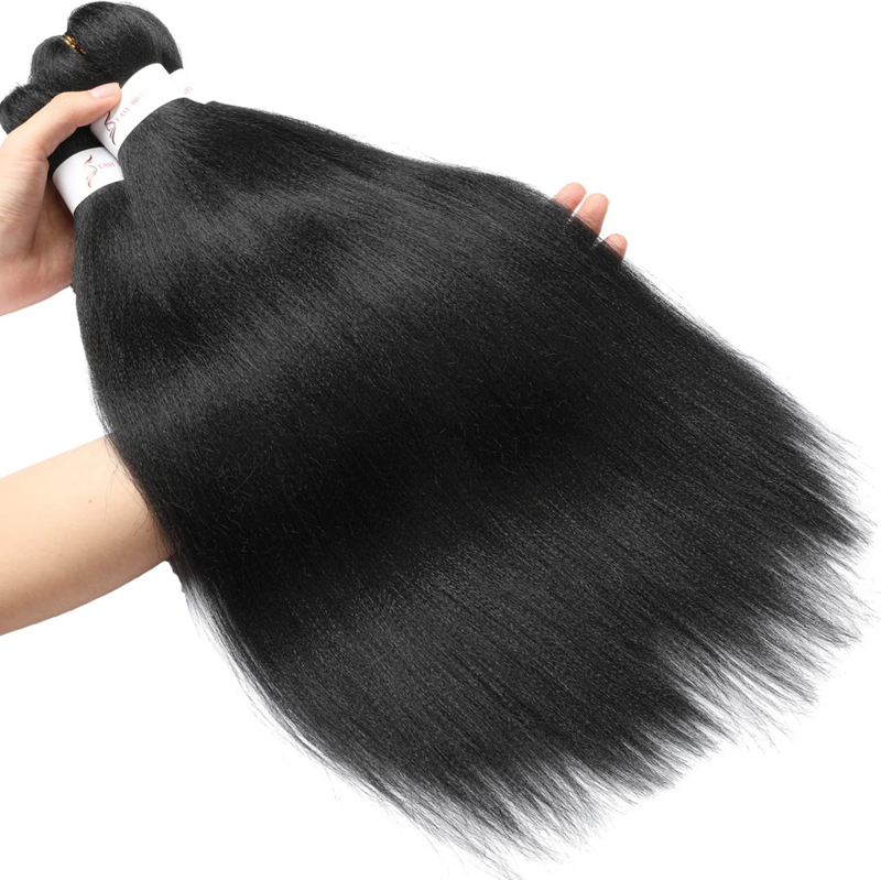 Джамбо плетеные волосы, предварительно растянутые 26 дюймов, искусственные волосы для наращивания, термостойкие волоконные удлинители для черных женщин, сделай сам