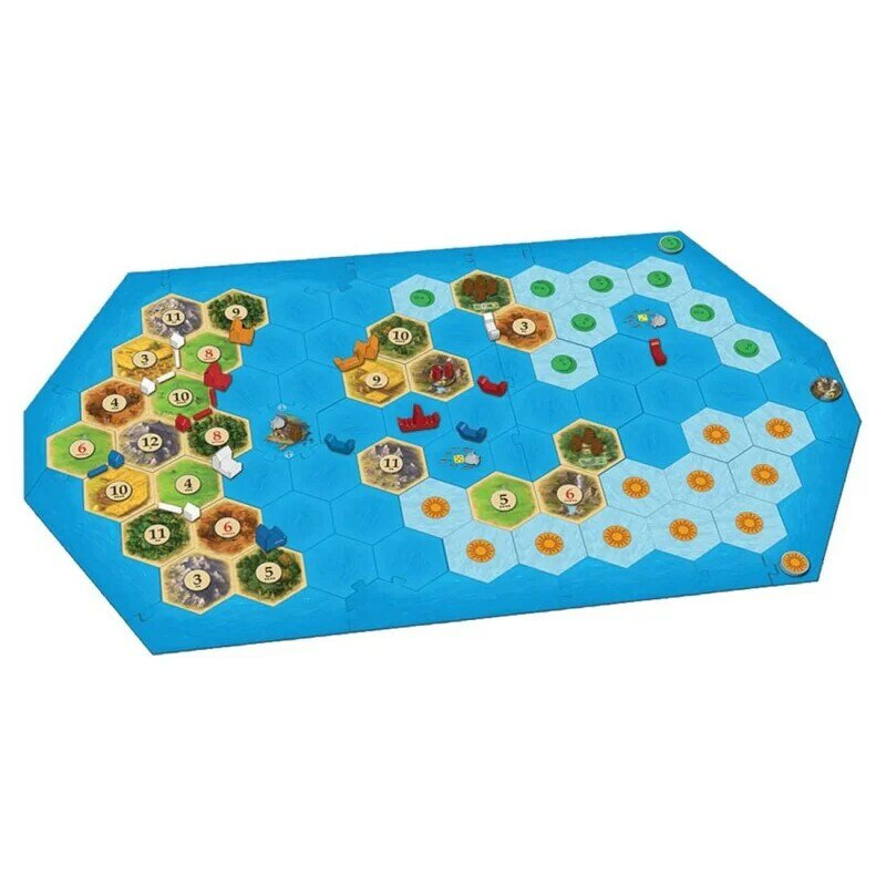 Catan: Explorers & Pirates 6 000 Strategy Board Game, à partir de 12 ans, Asmodee