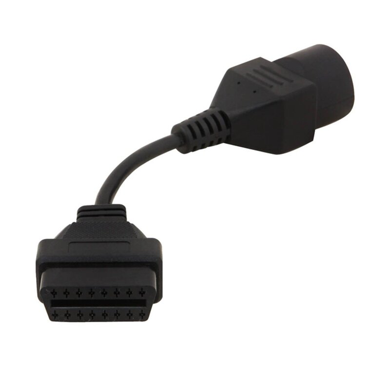 Câble connecteur pour Mazda, adaptateur allergique, 17 broches à 16 broches, OBD2, OBD II, haute qualité, lot de 10 pièces
