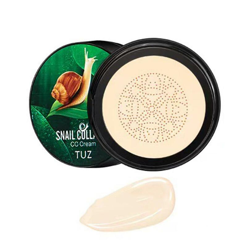 Mushroom Air Cushion Lightweight Concealer BB Cream Collagen Makeup To Face Easy Cream Foundation CC Snail Long-lasting Not Q3L2