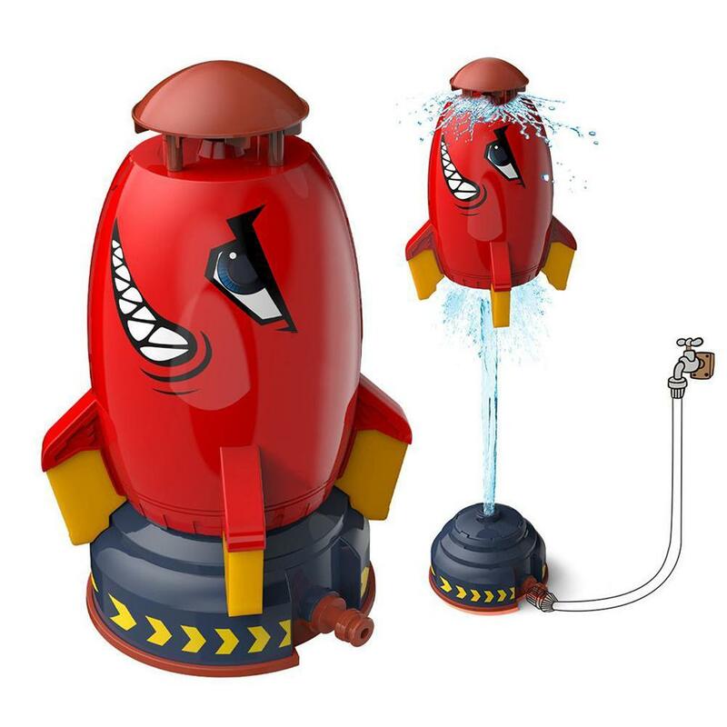 Rocket Launcher Toys Outdoor Water Pressure Lift Sprinkler Toy Fun Interaction In Garden Lawn Water Spray Toys For Kids Summer