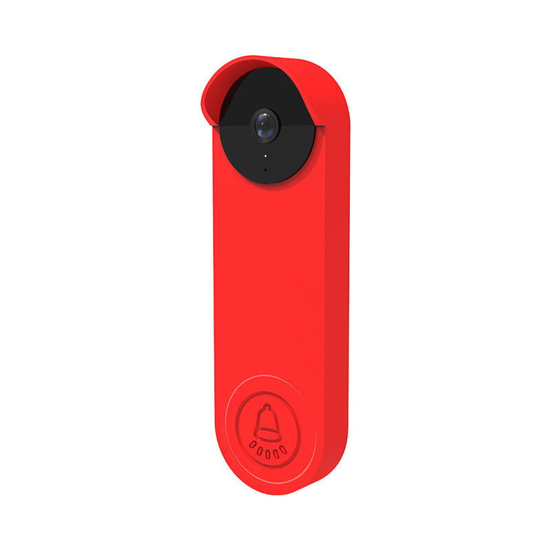 Casing silikon untuk Google Nest Hello Doorbell Cover tahan cuaca pelindung silikon Doorbell Case Anti-UV