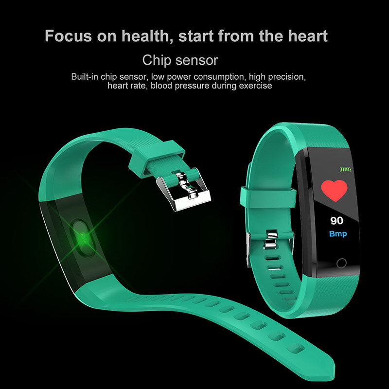 Reloj inteligente de silicona para niños y niñas, Smartwatch deportivo resistente al agua, rastreador de Fitness