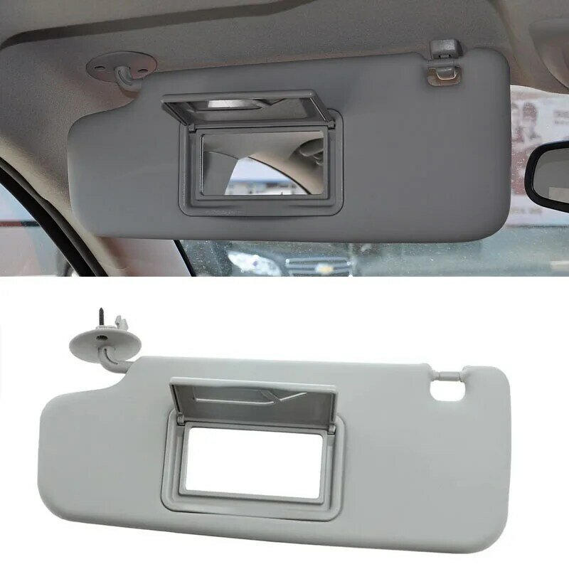 SKTOO accessori Auto con uno specchio per il trucco visiera parasole per Chevrolet Spark 2011-2022 cintura specchio per il trucco parasole