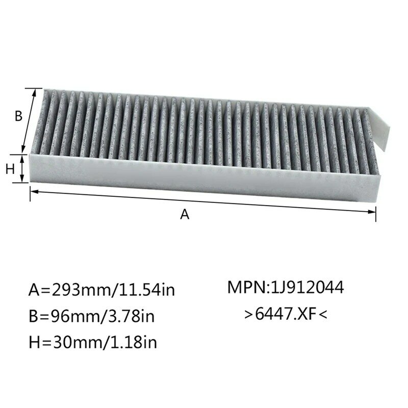 4X 6447.XF Engine Air Filter Washable Filter For Citroen C4 Grand Picasso Berlingo DS5 Peugeot 3008 5008 Partner