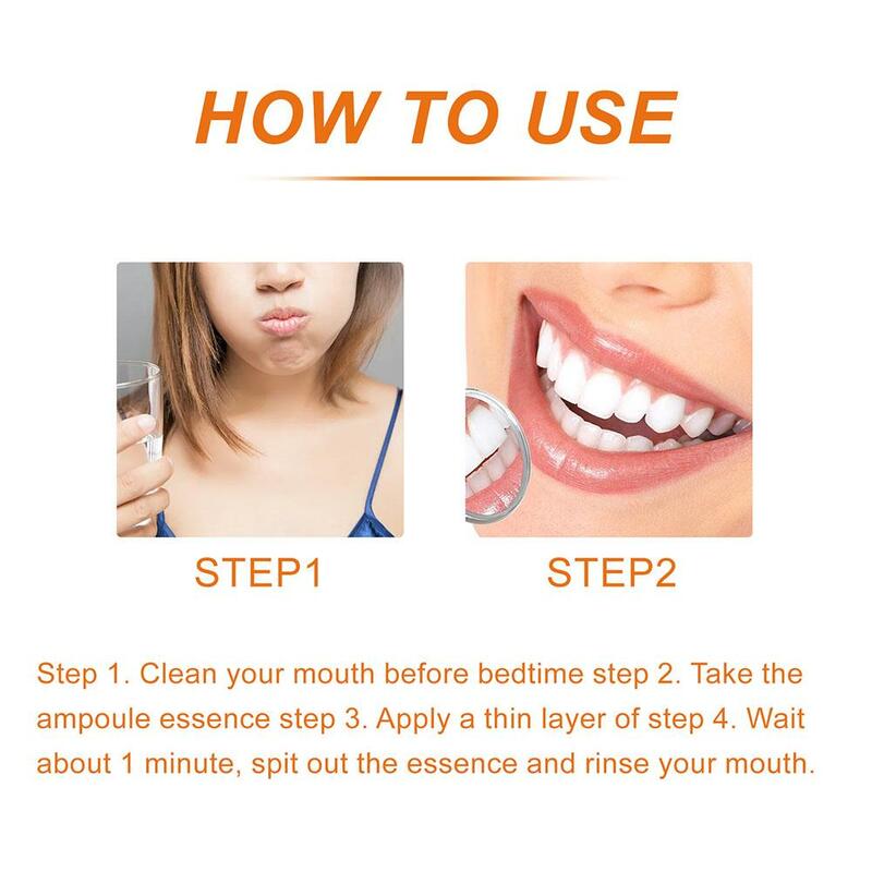 Tandvleesreparatie Behandeling Ampullen Mondverzorging Essence Reiniging Adem Orale En Gingival Care Essence Voor Het Verwijderen Van Tandsteen X6w3
