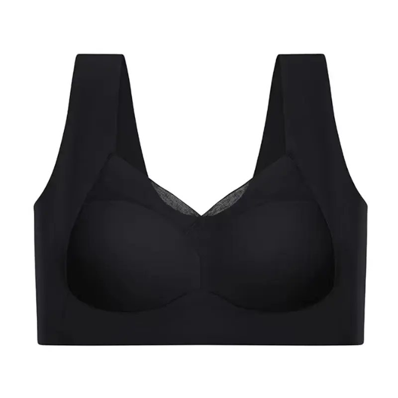 40-75kg  Women's Bras Top Seamless Push Up Underwear Anti Sagging Comfortable Wire Free Bralette Yoga Fitness Sleep Vest