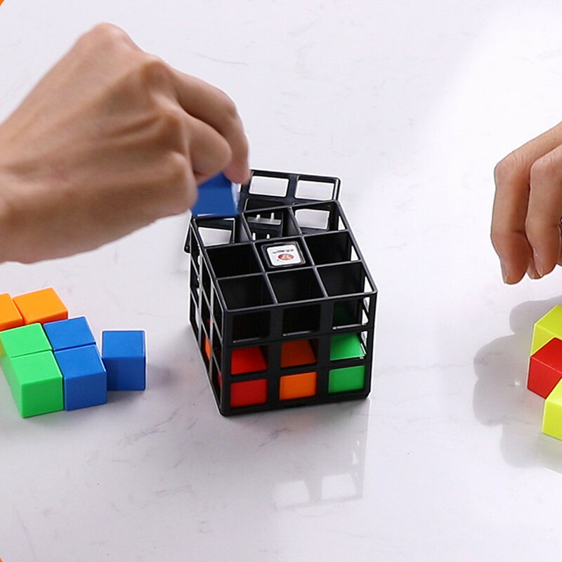 YJ Tick Jos-Cube magique de 3x3 pour enfant, jouet amusant, puzzle torsadé, cadeau d'anniversaire d'urgence