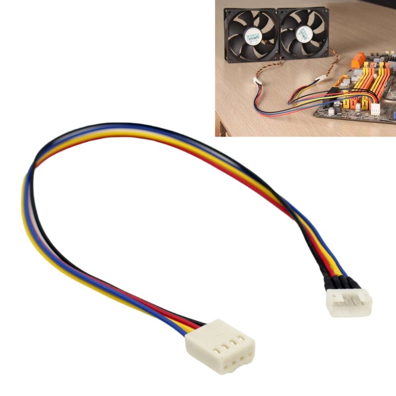 Кабель-переходник с 4-контактного на мини-4-контактный вентиляторный кабель Охлаждающий вентилятор для охлаждения VGA T3EB