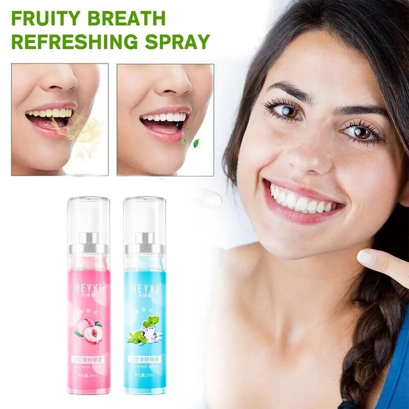 Spray de boca frutado frutado duradouro, Cuidados com a boca, Goodby, Oral acessível, Respiração ruim, B7K3