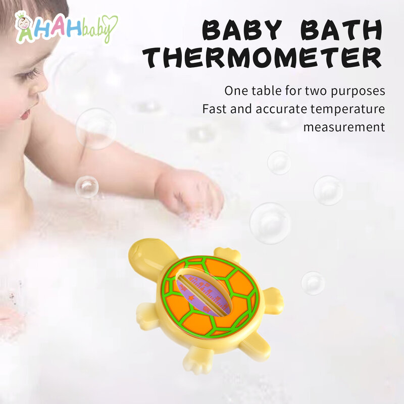 Детский водонепроницаемый термометр для ванной, нетоксичный