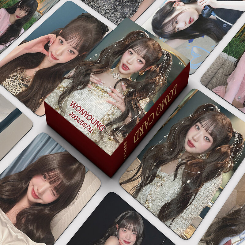 54 pz/set Kpop IVE After Like SUMMER LOVE DIVE ELEVEN carte dell'ilomo stampa di alta qualità cartolina fotografica regalo per gli appassionati di moda