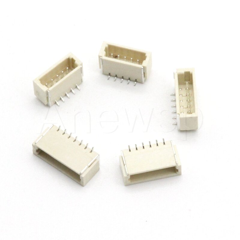 10PCS JST SH1.0 Connector SMD Vertical Type Socket Top Entry Wire-to-Board Receptacle 1.0MM pitch 2P 3P 4P 5P 6P 7P 8P 10P-12P