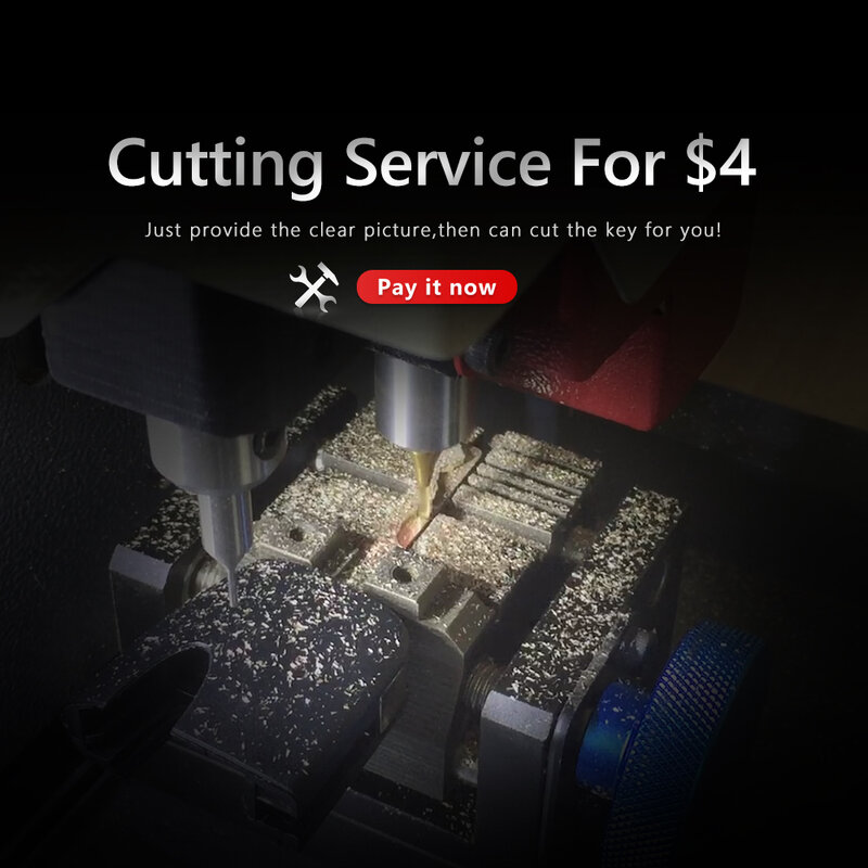 KEYYOU-رسوم إضافية لـ CNC Cut Key Blade Service ، يرجى الاتصال بنا قبل الشراء ، شكرًا فقط 4 $