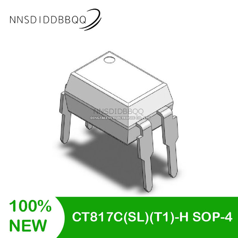 10 Buah CT817C (SL)(T1)-H SMD Opticalcoupler SOP-4 Jenis Paket Komponen Elektronik Grosir