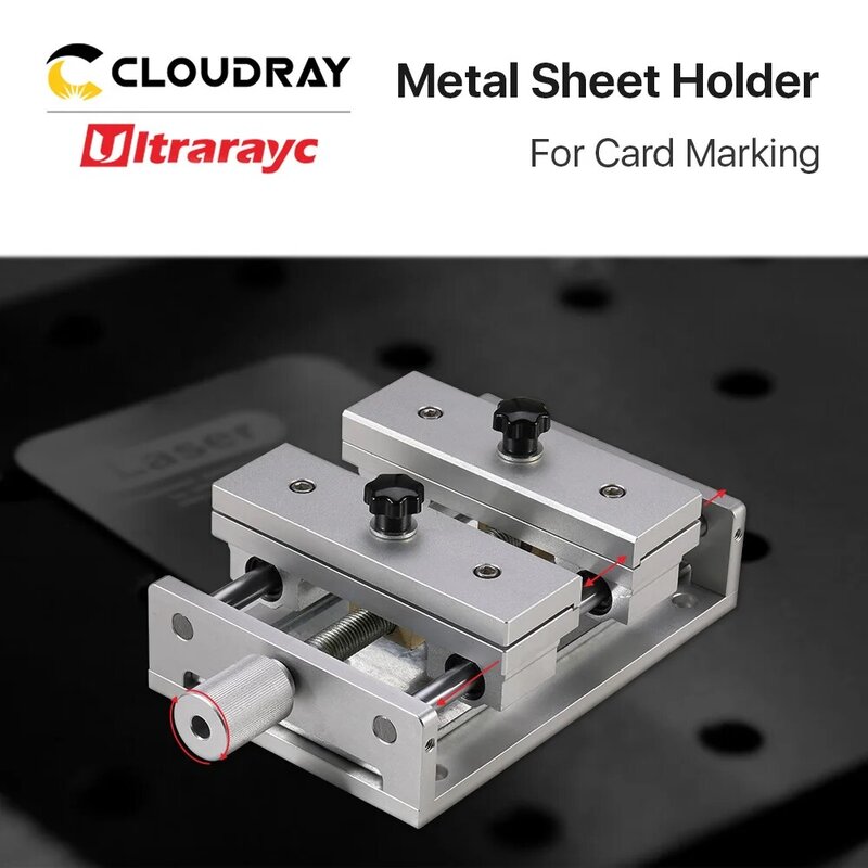 Ultrarayc LD41 – support de feuille de métal pour marquage de carte, Machine de marquage Laser, accessoires pièces