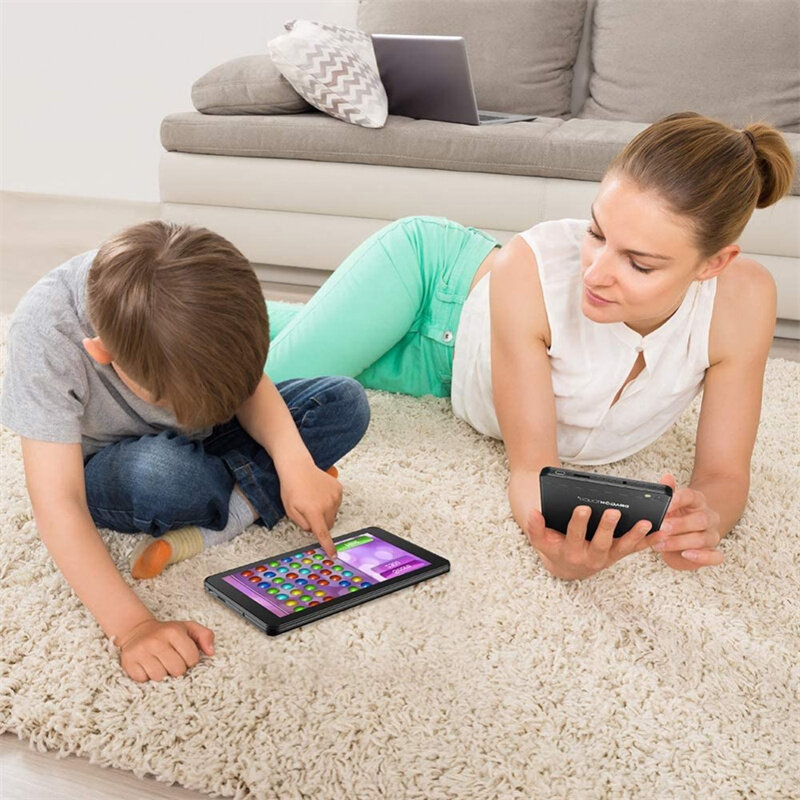 2023 nowy Android 9.0 Tablet 7 cal DTM7 dla dzieci czterordzeniowy podwójny aparat 2GB RAM + 16GROM RK3326 kompatybilny Bluetooth 1024x600 IPS
