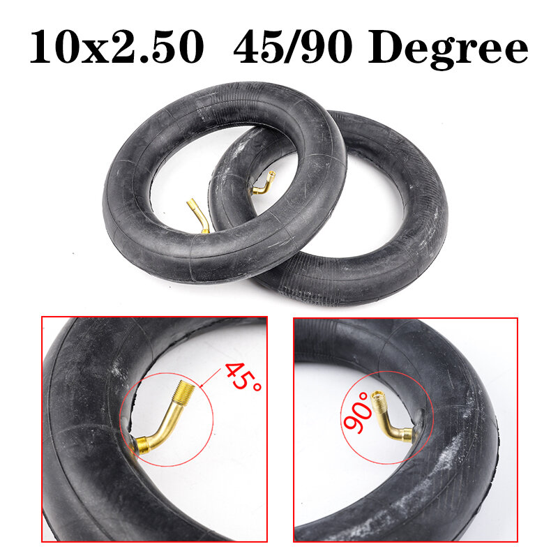 10 Inch Inner Tube 10X2.50 10x2.5 255x80 Electric Scooter Inner Tire for Zero 10x KUGOO M4 PRO Electric Scooter Tire Accessories