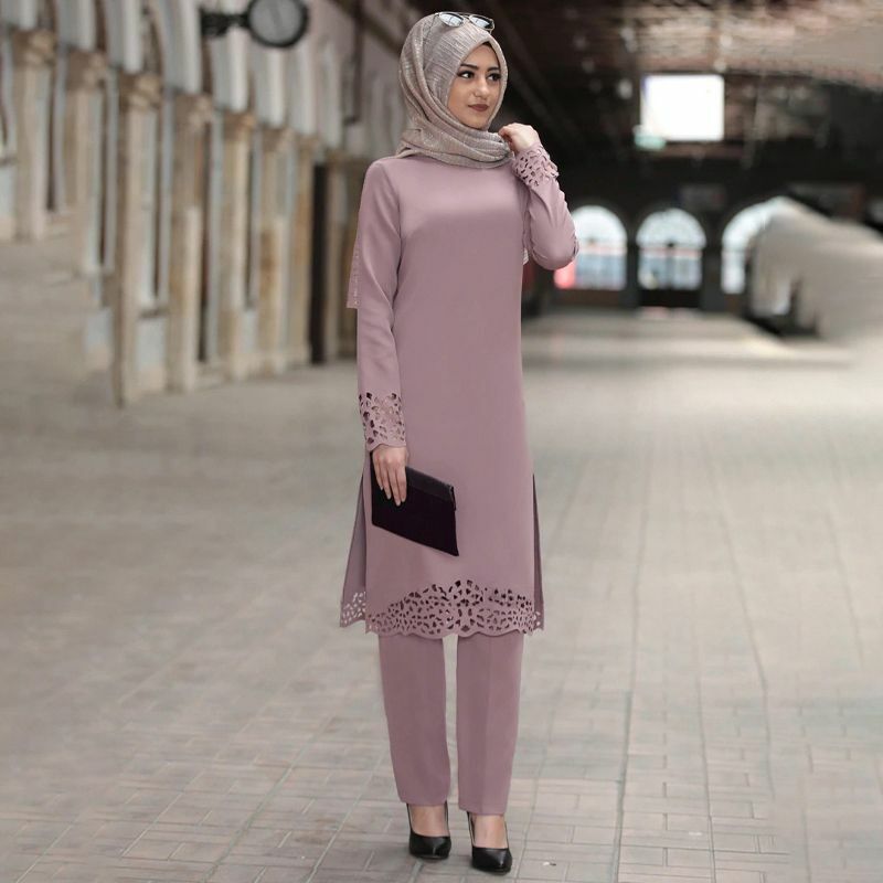 Vestito da culto delle donne musulmane nuovo Set di mezza età vestito della madre abbigliamento islamico
