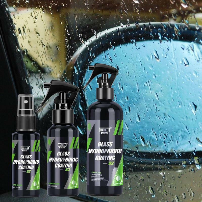 Spray antipioggia per auto vetro per auto impermeabile antiappannamento agente di rivestimento Spray antiappannamento per auto per specchietto retrovisore e parabrezza
