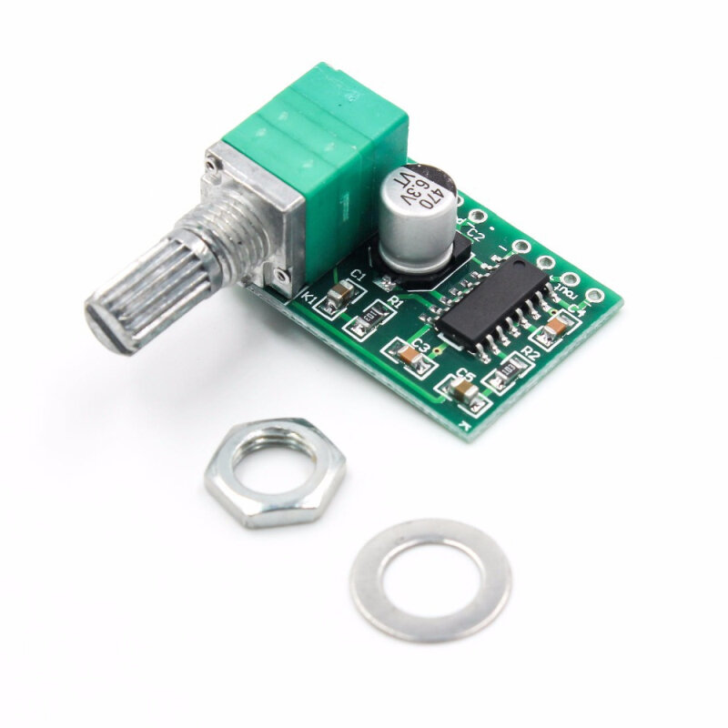 Audio Amplifier Board Mini Stereo Digital Amplifier Board High-fidelity Sound Audio Potentiometer Audio Accessories 5v