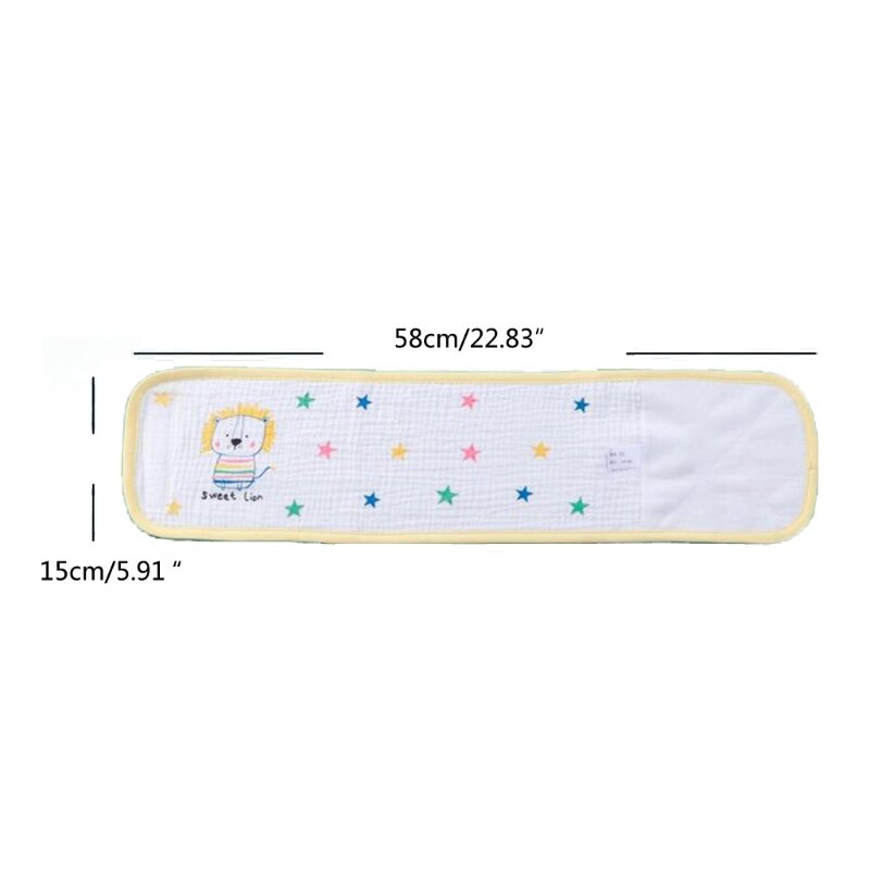 Neues Baby-Nabelschnurwickelband aus Baumwolle für Neugeborene, Nabelschnur-Bauchband, Bauchschutz, hochsaugfähige