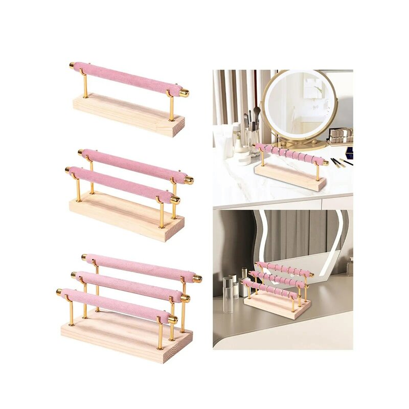 Rings Holder Jewelry Display Stand Photo Props Breathable Tabletop Decor Rack for Shows Wedding Shopping Mall Craft Fairs Girl