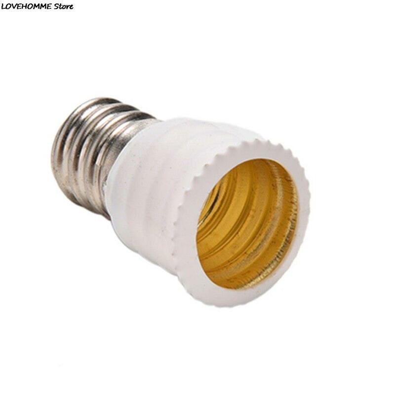 1Pcs E12 To E14 Lamp Holder Converter Bulb Lamp Holder Adapter Socket Converter Light Base Candelabra Lamp Holder Converter
