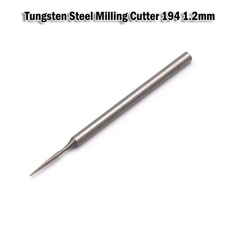 2.35mm Tungsten Steel Milling Cutter Car Needle Tools Workshop Equipment Supplies Drill Bit Abrasives Tools 1.2mm Grinding Head