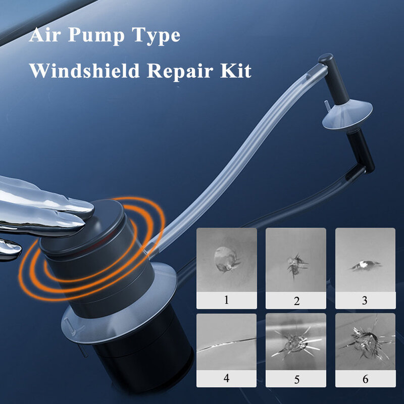 Car Windshield Repair Tool Kit, agente de restauração vidro, DIY Windows pára-brisas Crack Spot Glue, suprimentos de vidro