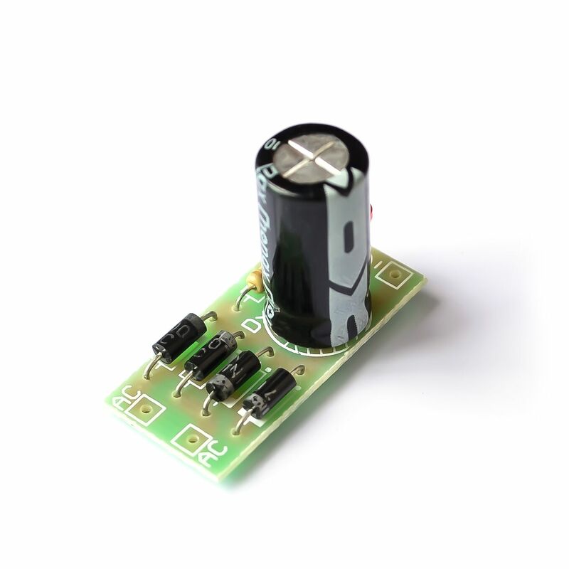 Полный выпрямительный фильтр переменного тока в фотомодуль 1N4007, 12 В, 1 А, преобразователь переменного тока и постоянного тока
