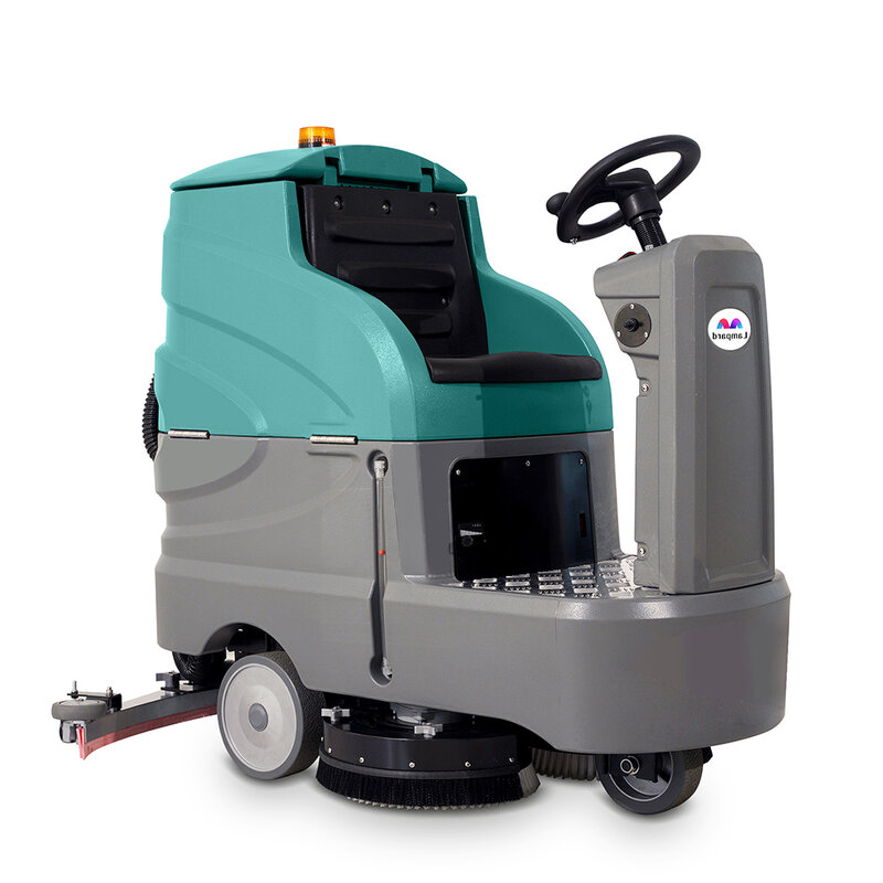 Epoxy Floor Wash Machine And Dryer Automatic Floor Scrubber Machine Industrial