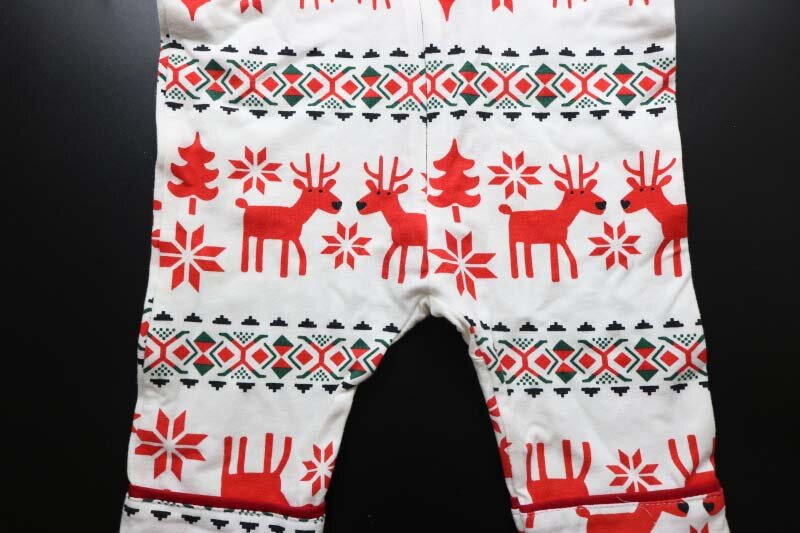 Pelele navideño de manga larga con estampado de ciervo para bebé, niña y niño, 100% algodón, alta calidad