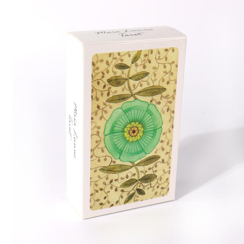 Tarot card game mara lunne, tamanho de 10,3x6cm, 79 cartas