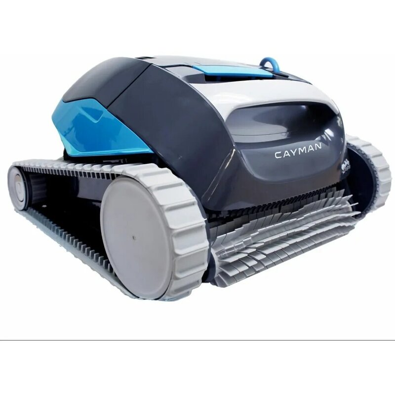 Cayman Automatic Robotic Pool Cleaner (2024 Model) — Programmable Weekly Timer, Wall Climbing, Massive Top-Load Filter Bin