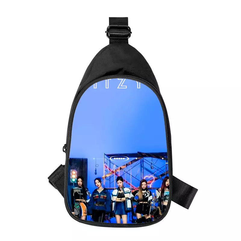 KPOP ITZY 3D Print New Men Cross Chest Bag Diagonally Women Shoulder Bag Husband School Waist Pack Male chest pack