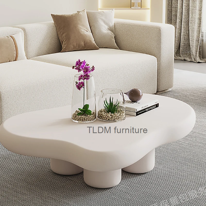Weißes Design Couch tische nordischen Luxus minimalist ischen nordischen Couch tische Schlafzimmer Wohnzimmer Stoliki Kawowe Innendekoration