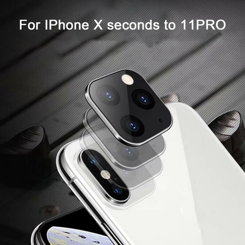 Self-adhesive Lens Cover Full Coverage Lens Film Protector for Iphone X/xs High Hardness Scratch-resistant Simple Installation