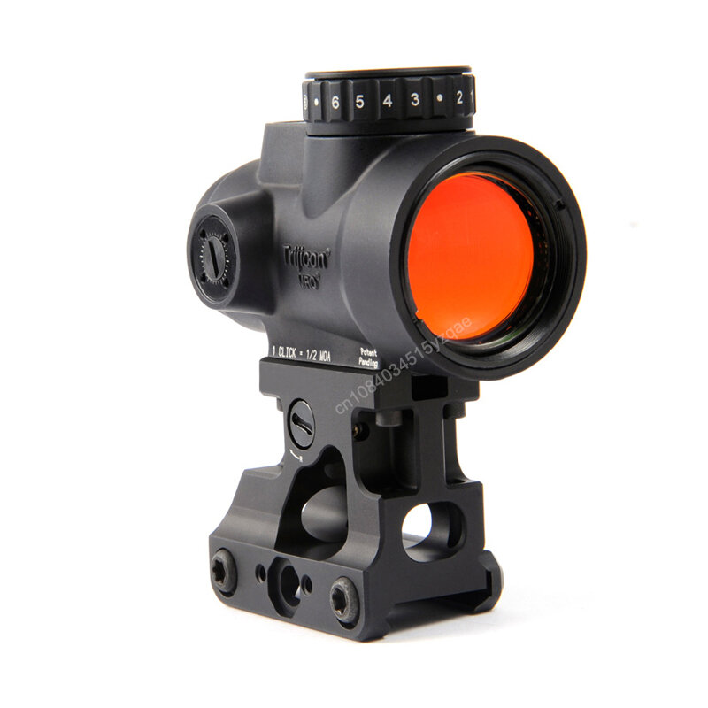 Supporto per Riser tattico Red Dot per Trijicon MRO/MRO HD/MRO Patrol supporto ottico veloce leva QD posteriore completamente regolabile (sgancio rapido)