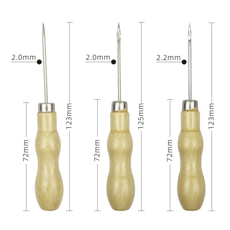 DIY Candle Making Punch Tool Round Hole Cone Crochet Hand Drill for Silicon Mold Practical Gadget Punching Candle Auxiliary Tool