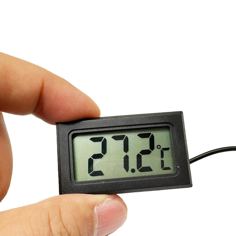 ميزان حرارة رقمي صغير بشاشة LCD ، حاضنة أوتوماتيكية ، مستشعر درجة الحرارة ، وحدة تحكم ، ثلاجة ، مجمد ، رطاب