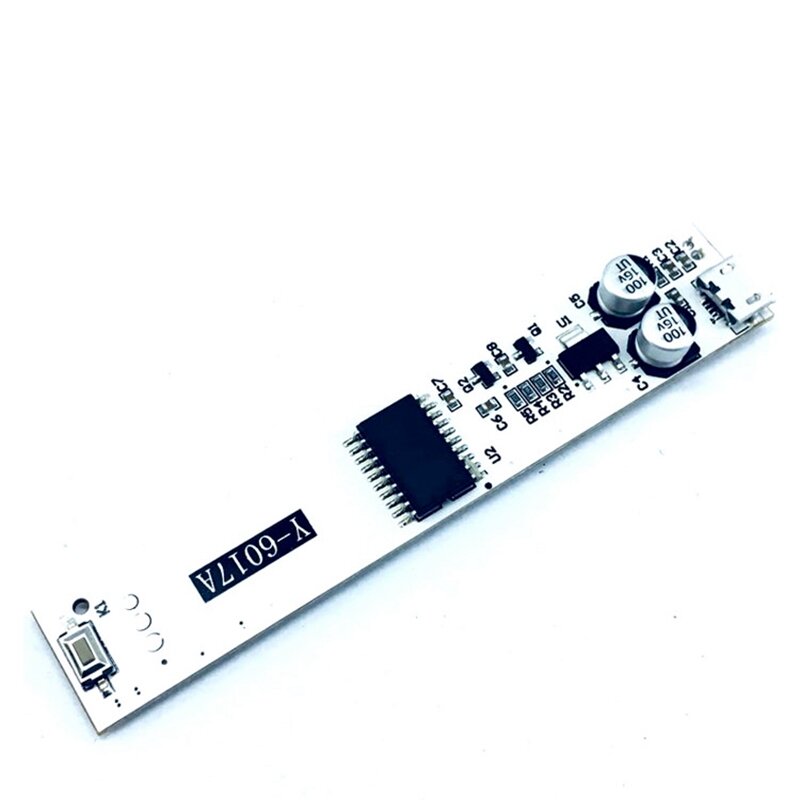 音声制御付きミニパワーアンプ,mp3インジケーター,USB,2x 17