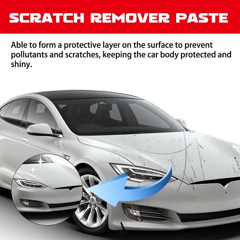 Car Wax Scratch Remover 60ml Car Polish Scratch Care Wax Professional Deep Scratch Agent Polish Care Wax Protective Effective