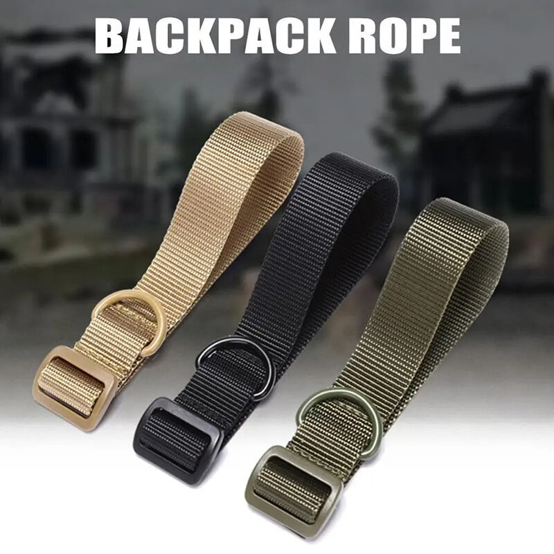 Multifunzione militare Airsoft Tactical ButtStock Sling Adapter Rifle Stock Gun Strap Gun Rope regging Belt Mount Hunting