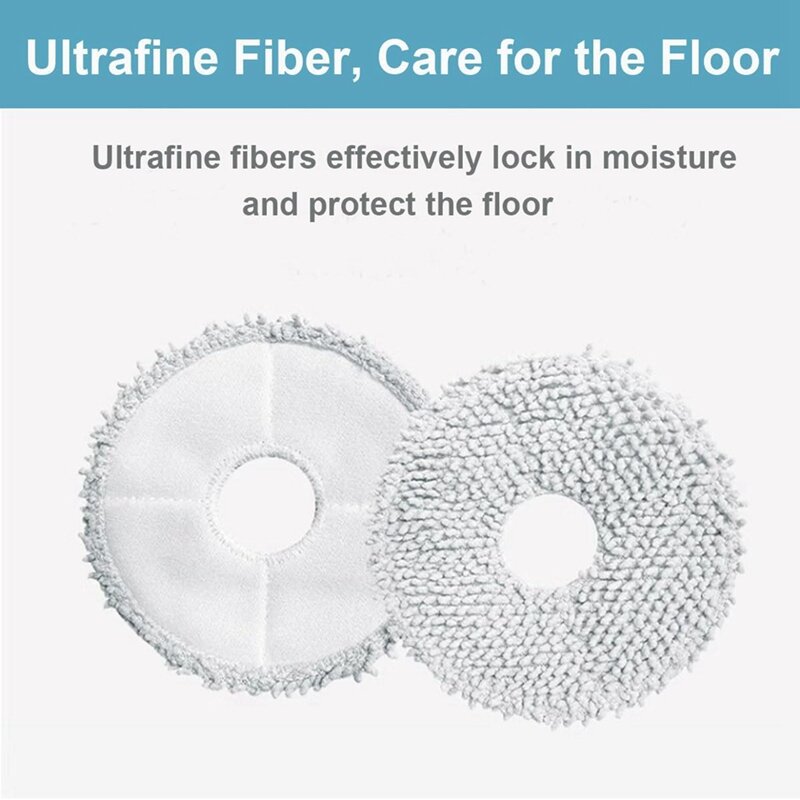 Filter Dust Bags For Dreame L10s Ultra,S10 Pro,For Mijia Omni X10+,Robot Vacuum Cleaner Accessories Mop Main Side Brush