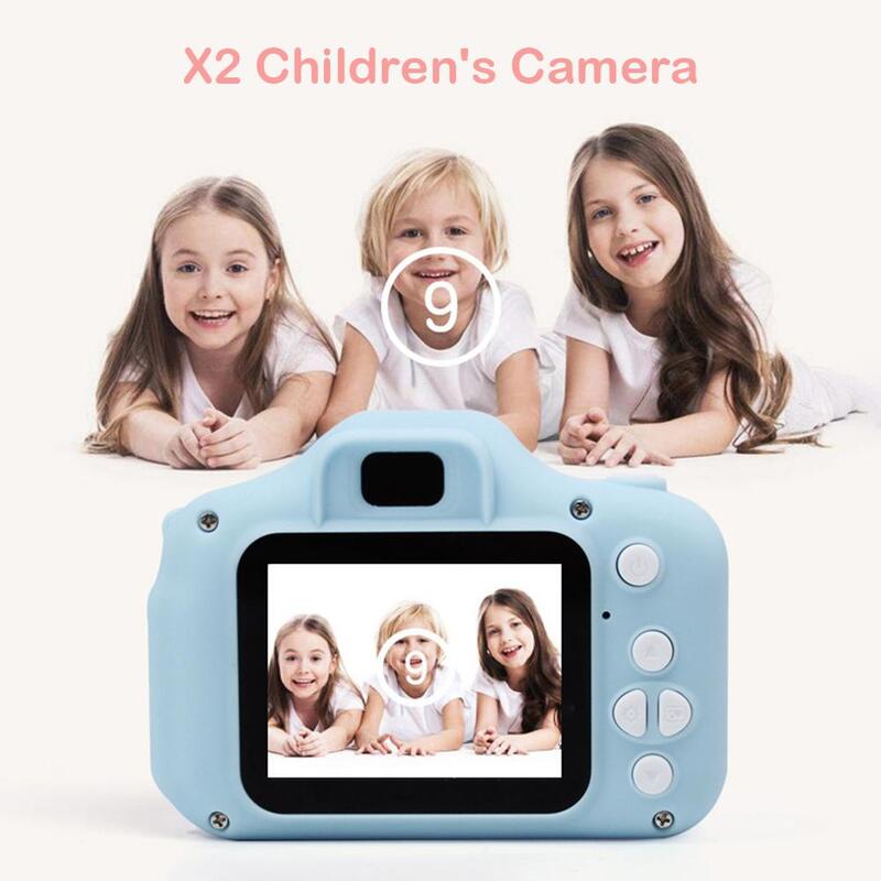 Câmeras de brinquedo infantil mini digital camera Ecrã HD 1080P fotografica brinquedos para meninas de 3 a 7 anos frete grátis máquina fotográfica para crianças presente engraçados de aniversário criativo fofinho