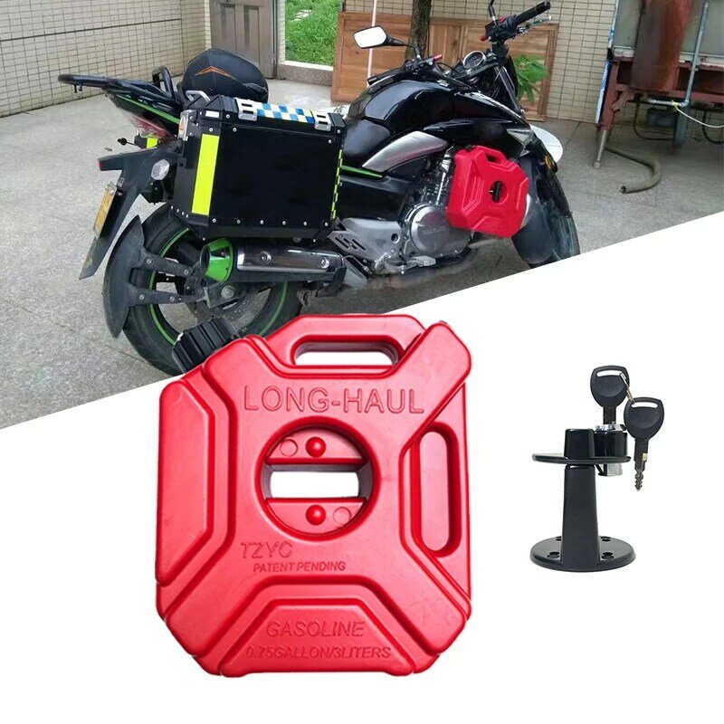 3L/5L Black Red Fuel Tanks Plastic Petrol Cans Car Jerry Can Motorcycle Jerrycan Gas Can Gasoline Oil Container fuel Canister