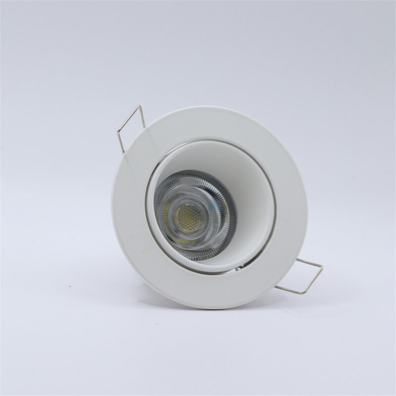 Incasso rotondo LED soffitto Trim anello MR16 lampadina alogena apparecchio staffa LED faretto GU10 cornice LED Downlight