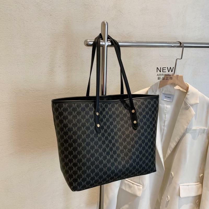 Vintage Tasche Damen große Kapazität 2024 neue lässige One-Shoulder-Einkaufstasche vielseitige Mode Pendler Handtasche
